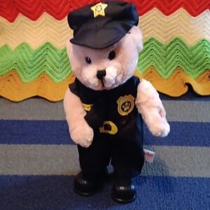 Dancing Chantilly Lane "Police Officer Teddy Bear"
